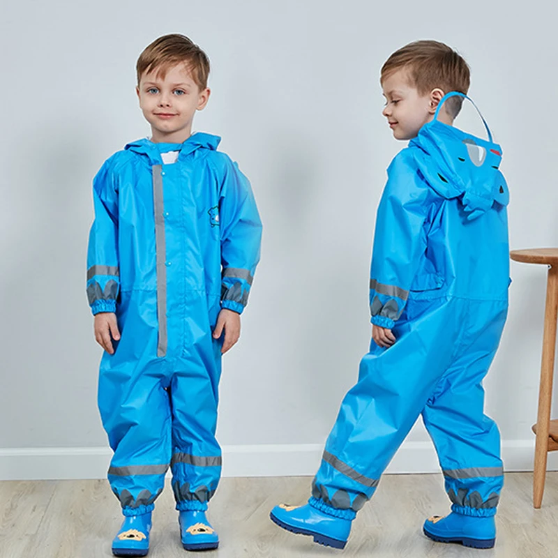 1PCS Waterproof Windproof Conjoined Children Cartoon Fashion Raincoat Kid Jumpsuit Rainwear Raincover Kids Rain Suit
1PCS Waterproof Windproof Conjoined Children Cartoon Fashion Raincoat Kid Jumpsuit Rainwear Raincover Kids Rain Suit