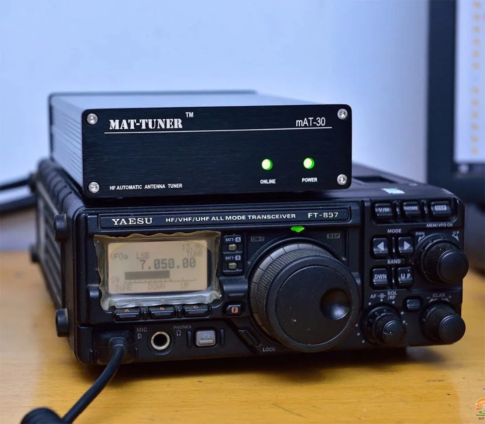 NEW 1PC mAT-30 120W HF Automatic Auto-tuner AUTO TUNER Automatic Antenna tuner For Yeasu Ham Radio
NEW 1PC mAT-30 120W HF Automatic Auto-tuner AUTO TUNER Automatic Antenna tuner For Yeasu Ham Radio