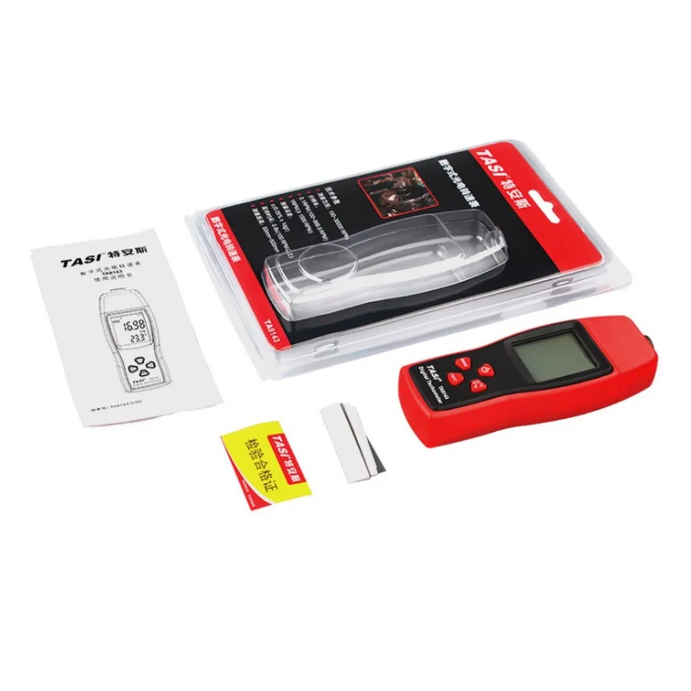 TA8143 Digital Tachometer laser photoelectricity tachometer optical photoelectric meter 2.5~99999RPM Non-Contact Speedometer
TA8143 Digital Tachometer laser photoelectricity tachometer optical photoelectric meter 2.5~99999RPM Non-Contact Speedometer