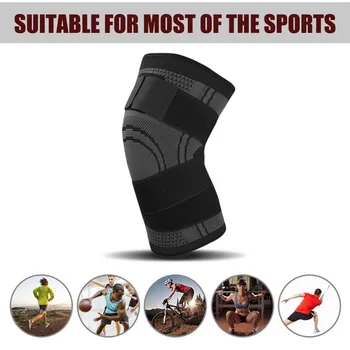 Breathable Knee Pad Sleeve Elastic Braided Leg Warmer Protector Fitness Outdoor Sportswear Accessories
Breathable Knee Pad Sleeve Elastic Braided Leg Warmer Protector Fitness Outdoor Sportswear Accessories