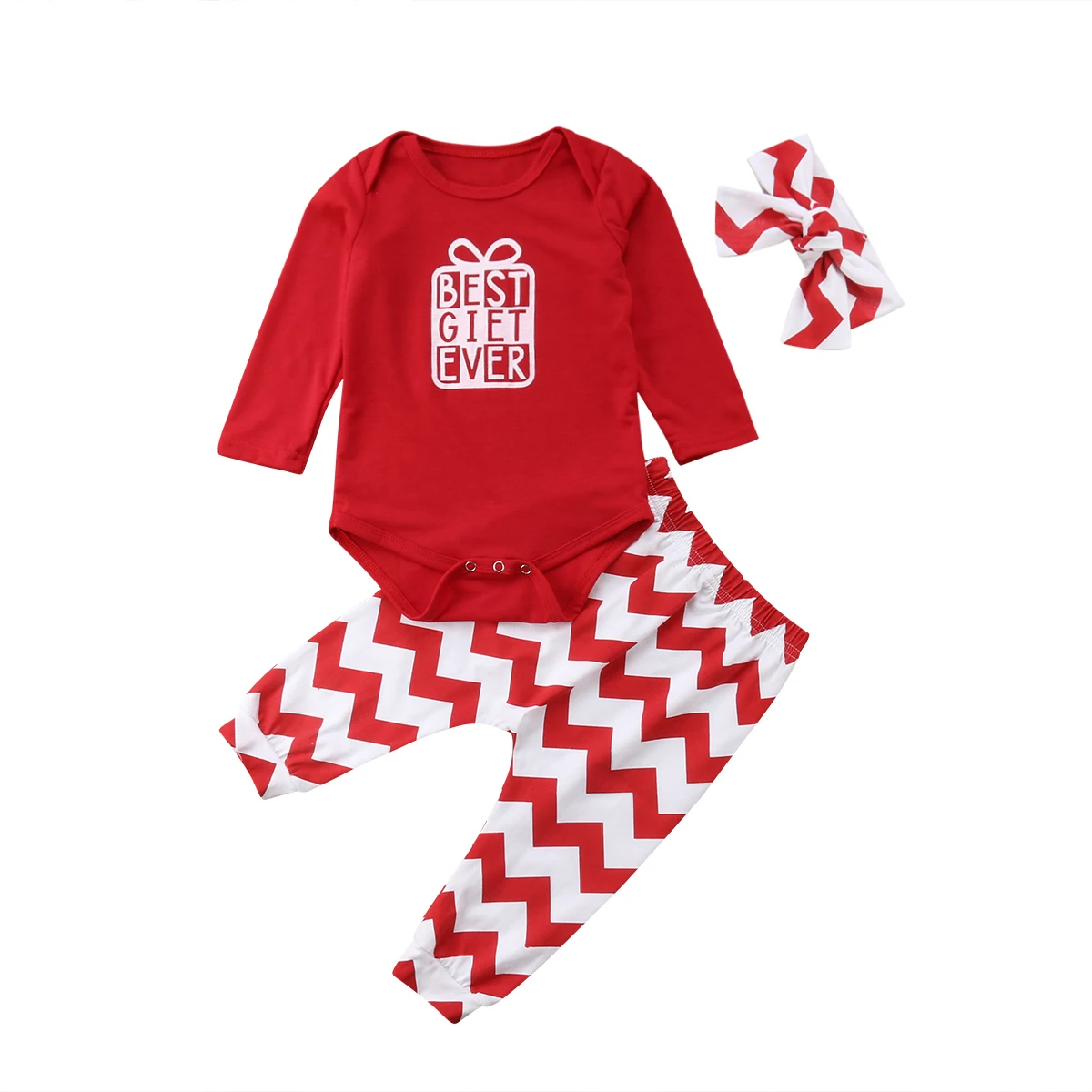 Brand New 2 Pieces Set Infant Newborn Baby Girls Boy Christmas Outfits Long Sleeves Red Romper Jumpsuit Pant 3Pcs
Brand New 2 Pieces Set Infant Newborn Baby Girls Boy Christmas Outfits Long Sleeves Red Romper Jumpsuit Pant 3Pcs