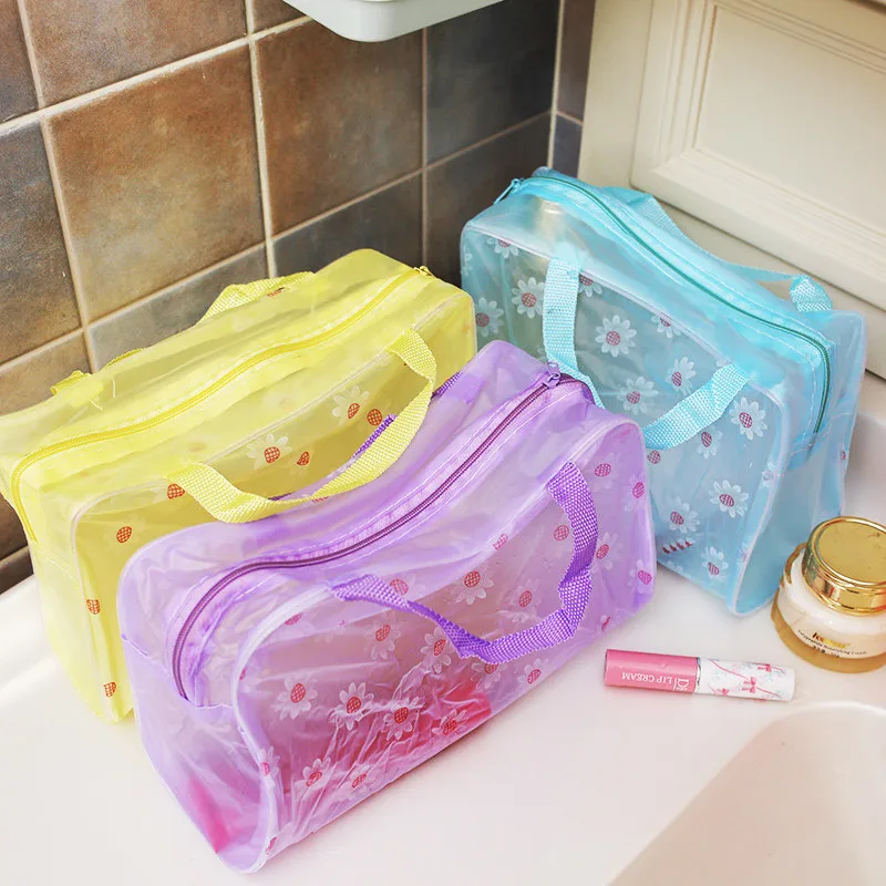 New Fashion Flower Cosmetic Bags Thicken PVC Toiletry Bags Travel Storage Organizer Zipper Pouch Case Makeup Bag
New Fashion Flower Cosmetic Bags Thicken PVC Toiletry Bags Travel Storage Organizer Zipper Pouch Case Makeup Bag