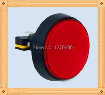 Free Shipping!!! 5pcs Large game keys / self-reset switch button / illuminated red / diameter 60mm 
Free Shipping!!! 5pcs Large game keys / self-reset switch button / illuminated red / diameter 60mm