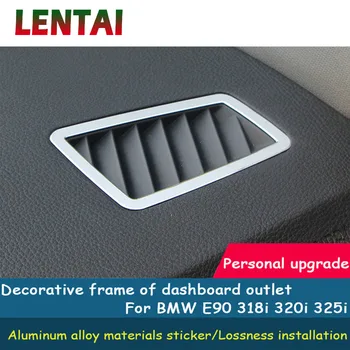 LENTAI Auto Car Styling Aluminum Alloy Dashboard Sides Air Outlet Frame Cover Stickers For BMW E90 E91 E92 3 series Accessories
LENTAI Auto Car Styling Aluminum Alloy Dashboard Sides Air Outlet Frame Cover Stickers For BMW E90 E91 E92 3 series Accessories