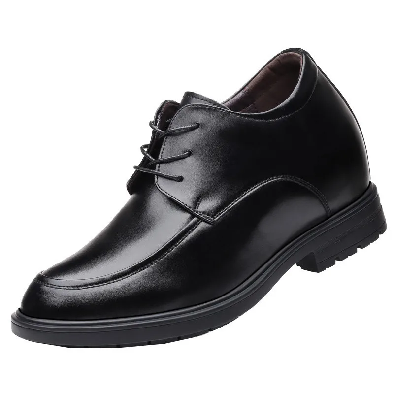New Style Extra High Men's Elevator Shoes Split Leather Get Taller Height Increasing 9CM/11 CM Casual Business Shoes
New Style Extra High Men's Elevator Shoes Split Leather Get Taller Height Increasing 9CM/11 CM Casual Business Shoes