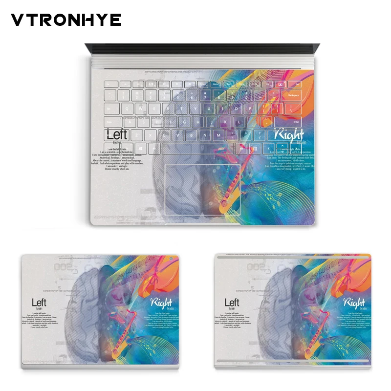 Colorized brain series Vinyl Decal Laptop Sticker for Microsoft Surface book 13.5 inch Cover Skin Stickers for surface book 13.5
Colorized brain series Vinyl Decal Laptop Sticker for Microsoft Surface book 13.5 inch Cover Skin Stickers for surface book 13.5