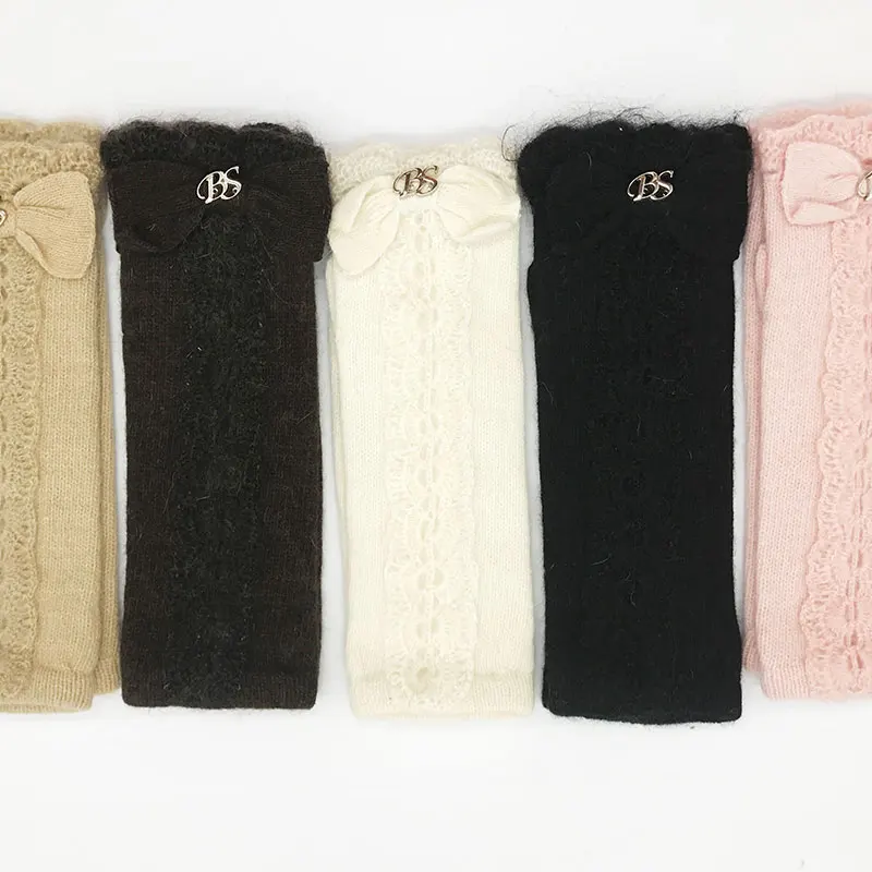 Women Gloves Winter Gloves Thick Lace Bow Cute Simple Woven Mittens Keep Warm Wool Gloves Long Fingerless Personality Mittens
Women Gloves Winter Gloves Thick Lace Bow Cute Simple Woven Mittens Keep Warm Wool Gloves Long Fingerless Personality Mittens