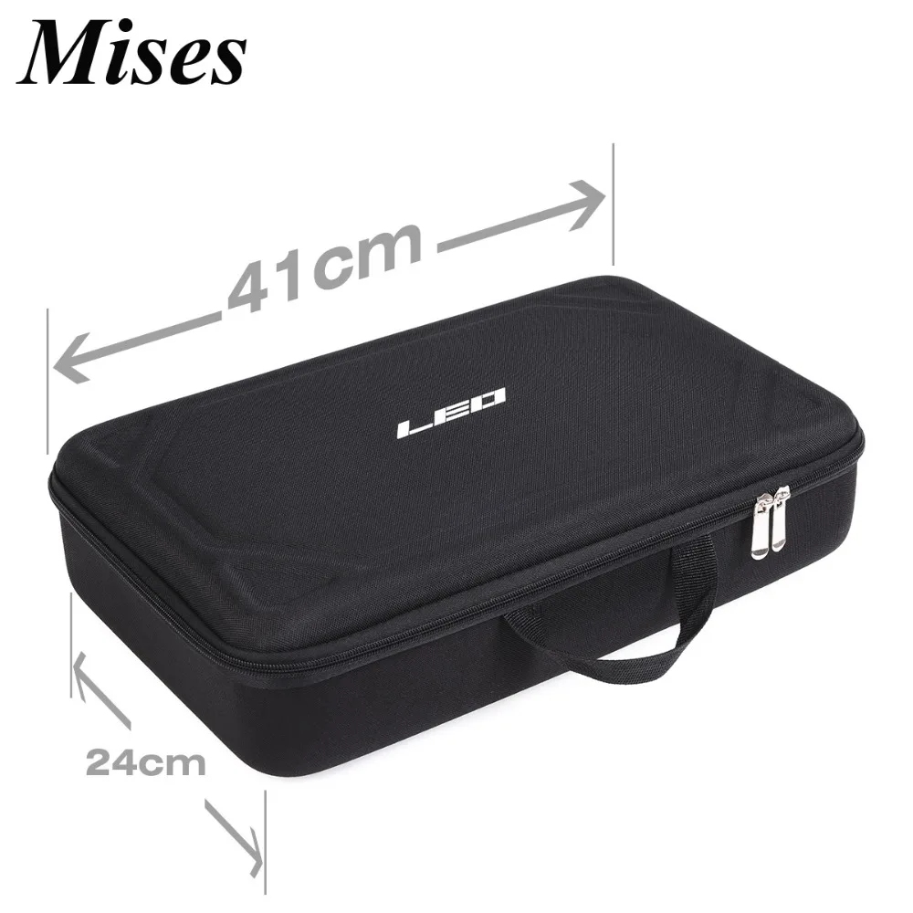 Mises Black Square EVA Anti-knock Hard Cover Fishing Gear Bag 600D Nylon Fabric Foams Fishing Rod Handbag Fishing Reel Tools Bag
Mises Black Square EVA Anti-knock Hard Cover Fishing Gear Bag 600D Nylon Fabric Foams Fishing Rod Handbag Fishing Reel Tools Bag