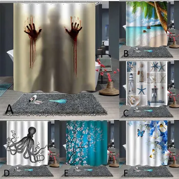 rideau de douche Waterproof Shower Curtain With 12 Hooks Printed shower curtain set Bathroom duschvorhang bathroom curtain
rideau de douche Waterproof Shower Curtain With 12 Hooks Printed shower curtain set Bathroom duschvorhang bathroom curtain