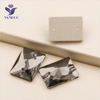 YANRUO 3250 All Sizes Black Diamond Flatback Rectangle Crystals Rhinestone Sew On Strass For Craft
YANRUO 3250 All Sizes Black Diamond Flatback Rectangle Crystals Rhinestone Sew On Strass For Craft