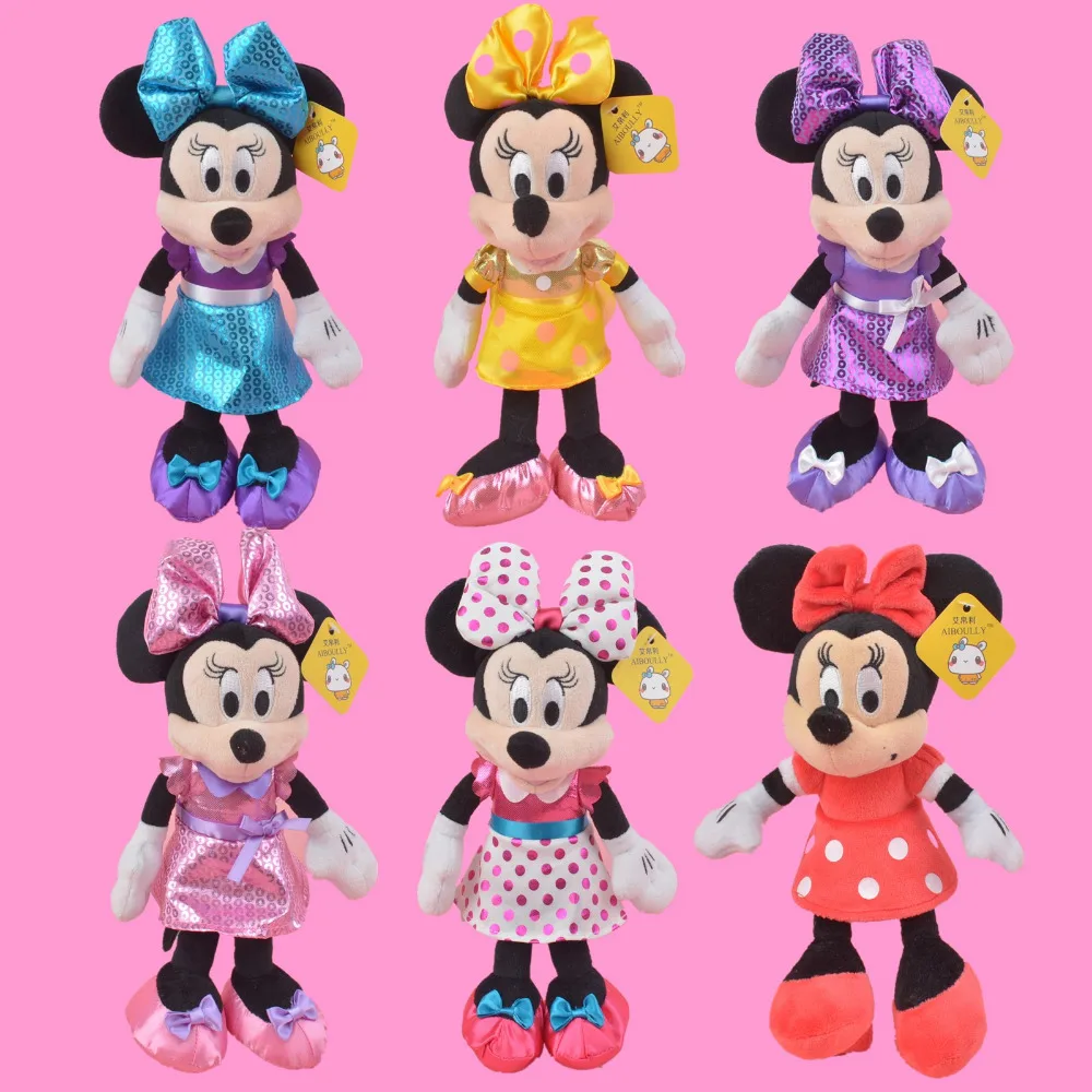 Various Color Skrit Minnie Plush Toy, 25cm Baby Gift, Kids Doll Wholesale with Free Shipping
Various Color Skrit Minnie Plush Toy, 25cm Baby Gift, Kids Doll Wholesale with Free Shipping