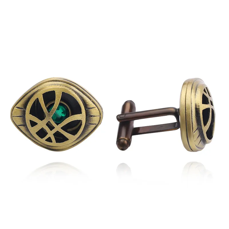 Doctor Strange Eye Cufflinks The Avengers 4 Eyes Of Agomotto Green Crystal Sleeve Buttons Clothes Jewelry Accessories
Doctor Strange Eye Cufflinks The Avengers 4 Eyes Of Agomotto Green Crystal Sleeve Buttons Clothes Jewelry Accessories