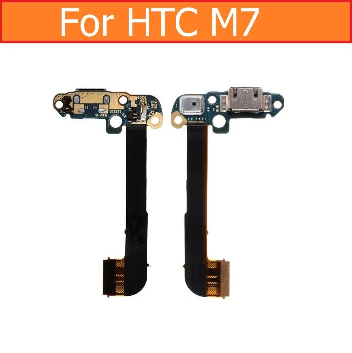 

USB charging Microphone PCB connector port jack board flex For HTC M7 801e 801s 801c 801n 802w 802t 802d charger Usb port flex
