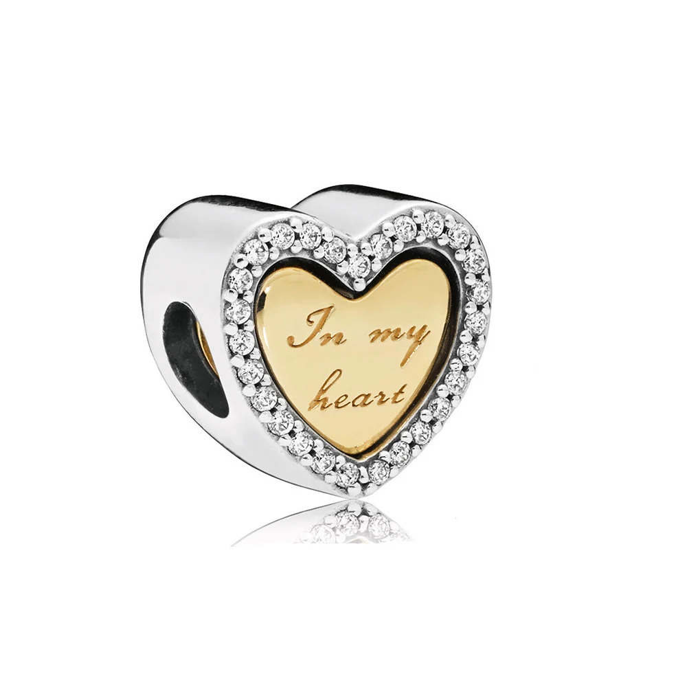COSEN 2019 New In My Heart Charm Original Women's 100% 925 Sterling Silver DIY Bracelet for Mom Girlfriend Romantic Jewelry Gift
COSEN 2019 New In My Heart Charm Original Women's 100% 925 Sterling Silver DIY Bracelet for Mom Girlfriend Romantic Jewelry Gift