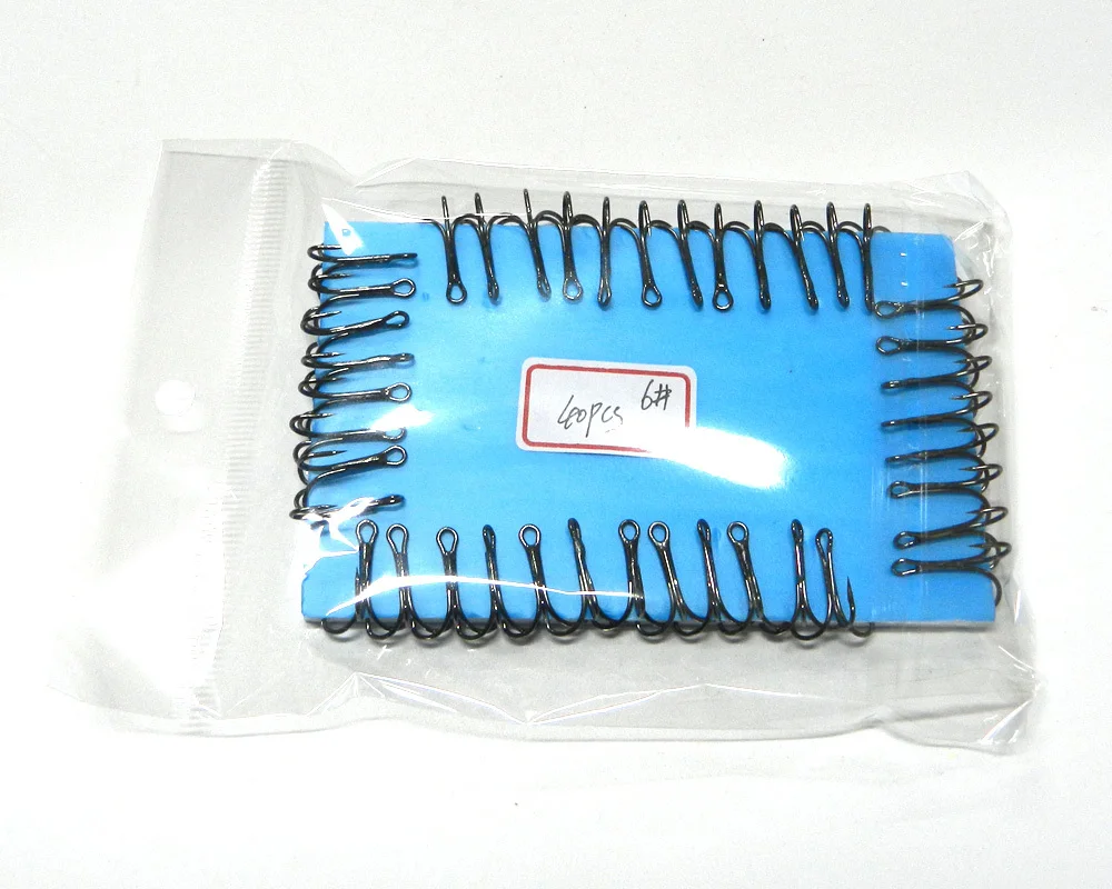 80pcs 6#hooks High Carbon Steel Treble Hooks Black Color Barbed fishing hooks leurre peche brochet pesca Fishing Tackle
80pcs 6#hooks High Carbon Steel Treble Hooks Black Color Barbed fishing hooks leurre peche brochet pesca Fishing Tackle