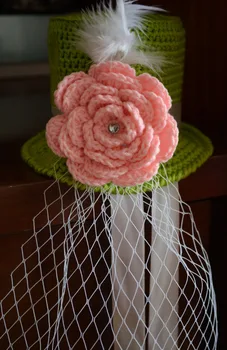 QYFLYXUE High fashion gauze rose vintage small fedoras baby hat photography props
QYFLYXUE High fashion gauze rose vintage small fedoras baby hat photography props