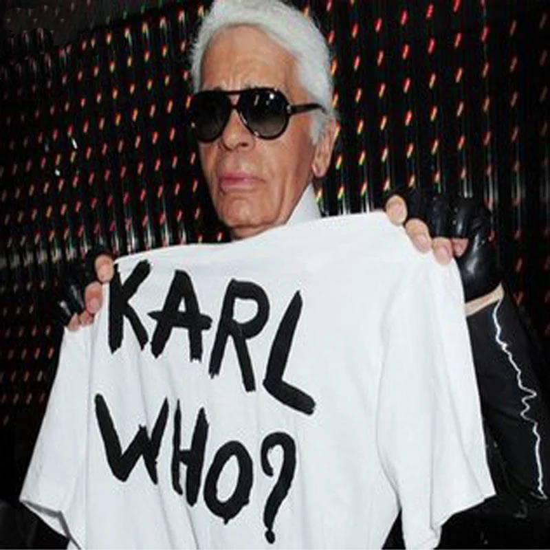 Fashion Karl Women Men Tops Tumblr Ladies Yellow T-Shirt White KARL WHO T Shirts Funny Tee Shirt Male Short Sleeve female Tees
Fashion Karl Women Men Tops Tumblr Ladies Yellow T-Shirt White KARL WHO T Shirts Funny Tee Shirt Male Short Sleeve female Tees