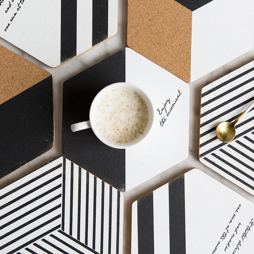 2019 Simple Black White Wood Drink Coaster Coffee Cup Mat Tea Pad Dining Fashion Soft Wooden Placemat Decoration Accessories
2019 Simple Black White Wood Drink Coaster Coffee Cup Mat Tea Pad Dining Fashion Soft Wooden Placemat Decoration Accessories