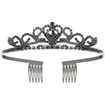ROSENICE 1PC Elegant Exquisite Rhinestone Wedding Barrette Hair Comb Bridal Hair Hoop for Girls Ladies Women
ROSENICE 1PC Elegant Exquisite Rhinestone Wedding Barrette Hair Comb Bridal Hair Hoop for Girls Ladies Women
