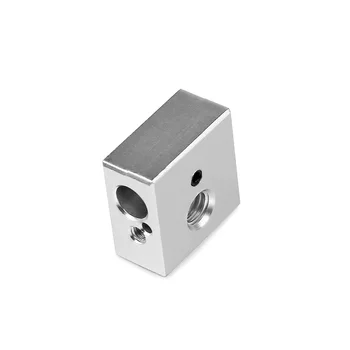 3D Printer Heat Heating Block Aluminum Heater Block for MK7 MK8 Extruder 3D Printer Hot End, 1 Pcs
3D Printer Heat Heating Block Aluminum Heater Block for MK7 MK8 Extruder 3D Printer Hot End, 1 Pcs