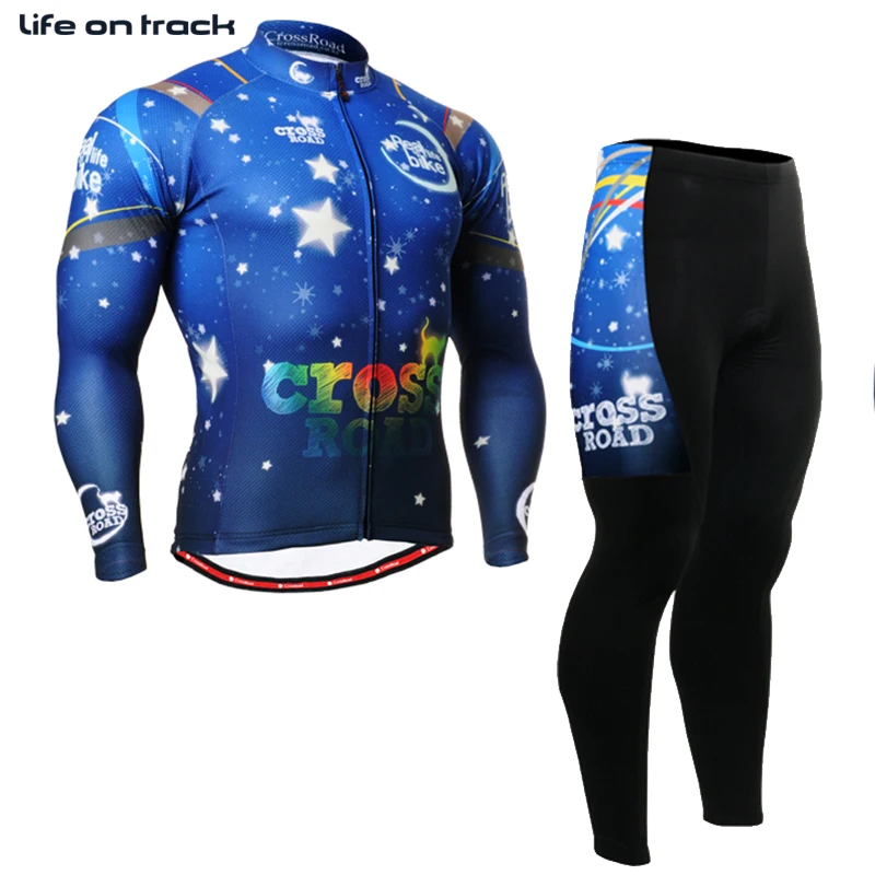 Star Printing Men Tights Biking Clothing Tops & Bottom Sports Jersey Long Sleeve Breathable Bicycle Suits Bike Male Tracksuits
Star Printing Men Tights Biking Clothing Tops & Bottom Sports Jersey Long Sleeve Breathable Bicycle Suits Bike Male Tracksuits