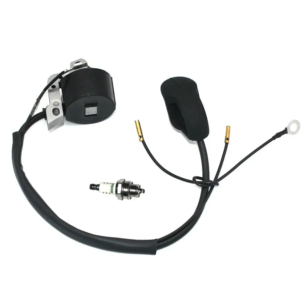 Модуль зажигания с свечей BM6A для STIHL FS400 FS450 FS480 FR450 FR480 SP400 SP450 FR480C детали кусторезов