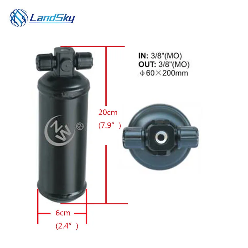 New AC A//C Accumulator Receiver Drier Air Conditioning Filter Dryer