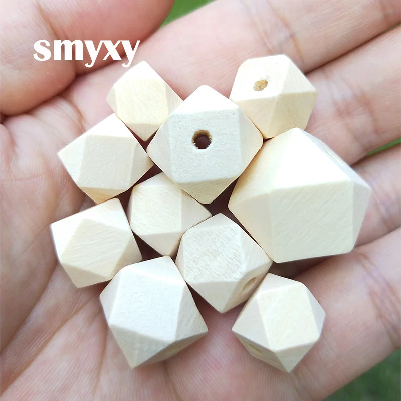 10/12/14/16/18/20mm Natural Color Geometric Polygon Wood Beads DIY Wooden Spacer Bead Jewelry Making Accessories
10/12/14/16/18/20mm Natural Color Geometric Polygon Wood Beads DIY Wooden Spacer Bead Jewelry Making Accessories