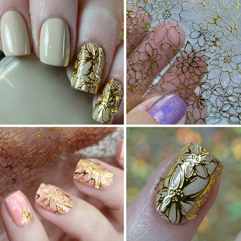 1Pcs 3D Stickers for Nails Flower Nail Art Water Transfer Metallic Stickers Embossed Sticker Nail Tips Decorations Water Decals
1Pcs 3D Stickers for Nails Flower Nail Art Water Transfer Metallic Stickers Embossed Sticker Nail Tips Decorations Water Decals