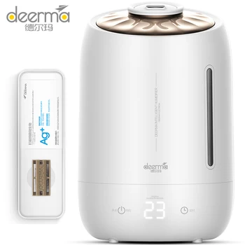 Humidifier Household Large Smart Touch Screens Synchronization Silent 5L Large Capacity White Pearl / F600
Humidifier Household Large Smart Touch Screens Synchronization Silent 5L Large Capacity White Pearl / F600