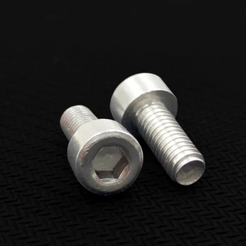 M6 6061 Aluminum Alloy Screw Allen Socket Cap Head Screws Hexagon Cylindrical Bolt Hex Bolts (6mm-30mm Length)
M6 6061 Aluminum Alloy Screw Allen Socket Cap Head Screws Hexagon Cylindrical Bolt Hex Bolts (6mm-30mm Length)