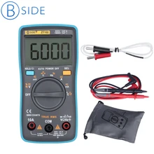 BSIDE ZT102 Ture RMS 3 5/6 Digital Multimeter Voltage Current Temperature Ohm Frequency Diode Resistance Capacitance Tester
BSIDE ZT102 Ture RMS 3 5/6 Digital Multimeter Voltage Current Temperature Ohm Frequency Diode Resistance Capacitance Tester