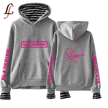 Blackpink letter print Women Hoodies Sweatshirts Warm Fake two Pieces Tops Pullovers Heart Shaped Full Unisex Sweatshirts
Blackpink letter print Women Hoodies Sweatshirts Warm Fake two Pieces Tops Pullovers Heart Shaped Full Unisex Sweatshirts