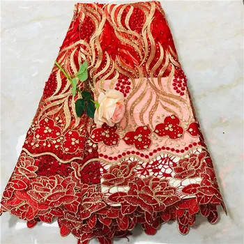 Popular embroidery French mesh material fashion African net lace fabric for fashion party dress VRN162(5yards/lot)
Popular embroidery French mesh material fashion African net lace fabric for fashion party dress VRN162(5yards/lot)