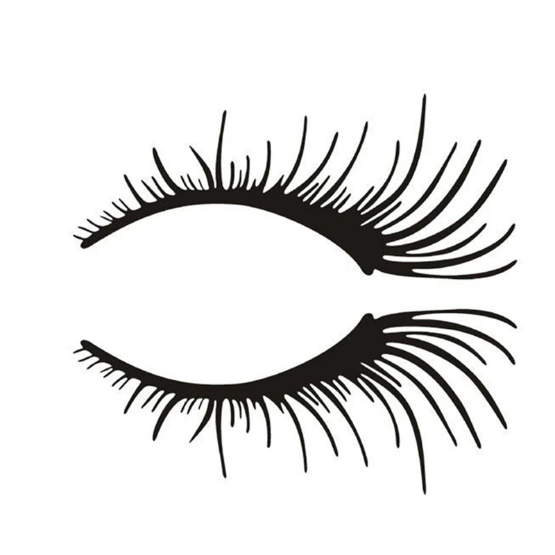 2Pcs Eyelashes Light Eyebrow Car Stickers Body Sticker Decals Car Door Blocked Scratches Black Silver
2Pcs Eyelashes Light Eyebrow Car Stickers Body Sticker Decals Car Door Blocked Scratches Black Silver