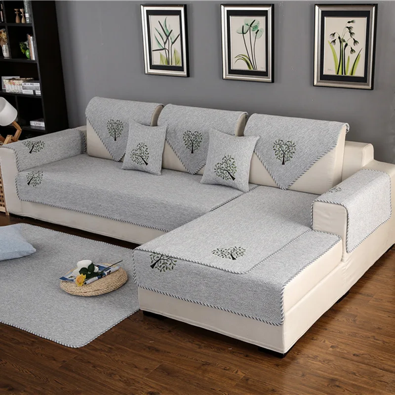 1 Piece Summer Cotton Linen Solid Brown Tree Leaves Sofa Cover Non Slip Sofa Towel Cushion For Sectional Sofa Home Decoration
1 Piece Summer Cotton Linen Solid Brown Tree Leaves Sofa Cover Non Slip Sofa Towel Cushion For Sectional Sofa Home Decoration