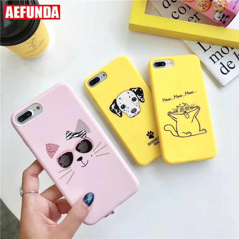 Cute Fashion Dalmatian Dog Beware of Dog Phone Case for iPhone X 7 6 6S 8 Plus XS Rubber Cases Fat Sunglasses Cat Pink Shell
Cute Fashion Dalmatian Dog Beware of Dog Phone Case for iPhone X 7 6 6S 8 Plus XS Rubber Cases Fat Sunglasses Cat Pink Shell
