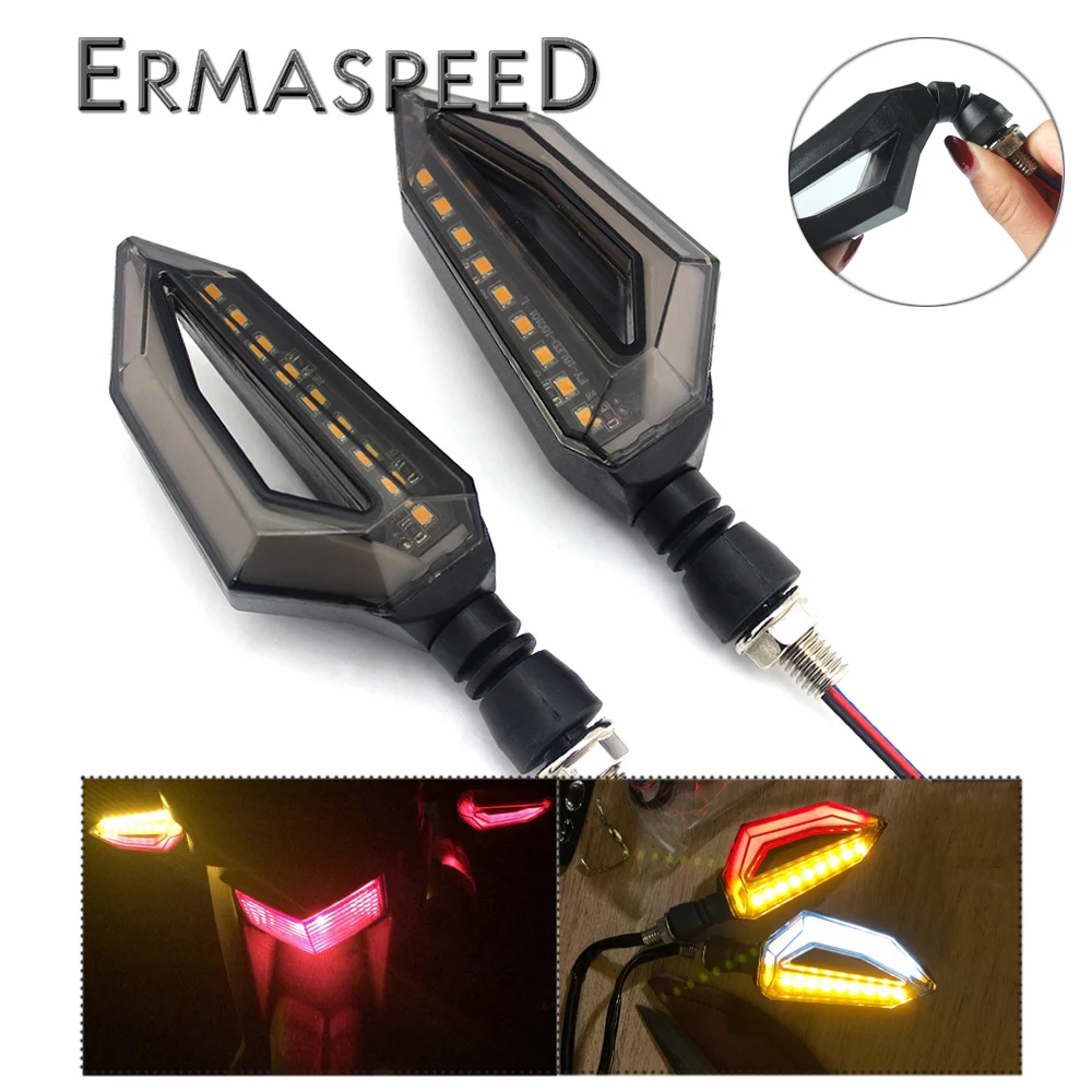 Pair Motorcycle Turn Signal Lights Led Flashing Amber Flexible Stop Signals Rear Directions Cafe Racer Tail Light Motorcycle
Pair Motorcycle Turn Signal Lights Led Flashing Amber Flexible Stop Signals Rear Directions Cafe Racer Tail Light Motorcycle