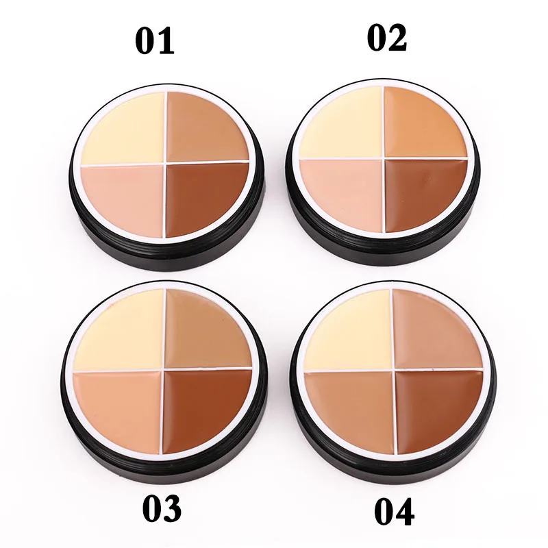 1pcs M.n Menow contour cream face camouflage concealer palette makeup contouring 4color Highlighter Concealer C14002
1pcs M.n Menow contour cream face camouflage concealer palette makeup contouring 4color Highlighter Concealer C14002