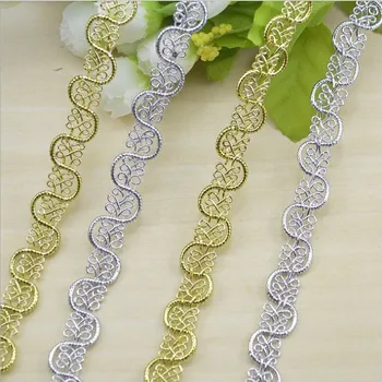 20meters/lot Golden and Silver S curve Ribbon Diy Accessory Wavy Webbing Garments Hair Decorations Lace tape trimming
20meters/lot Golden and Silver S curve Ribbon Diy Accessory Wavy Webbing Garments Hair Decorations Lace tape trimming