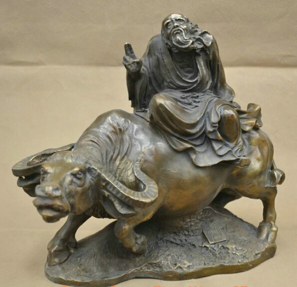 R0722 Details about 12'' China Taoism Founder Lao-tzu Philosopher Ride Bull Bronze Statue
R0722 Details about 12'' China Taoism Founder Lao-tzu Philosopher Ride Bull Bronze Statue