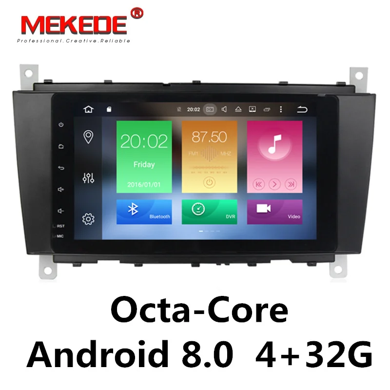 PX5 Android 8.0 Car Radio GPS Navigation for Mercedes Benz C Class W203 2004-2007 c200 C230 C240 C320 C350 CLK W209 2005 player
PX5 Android 8.0 Car Radio GPS Navigation for Mercedes Benz C Class W203 2004-2007 c200 C230 C240 C320 C350 CLK W209 2005 player
