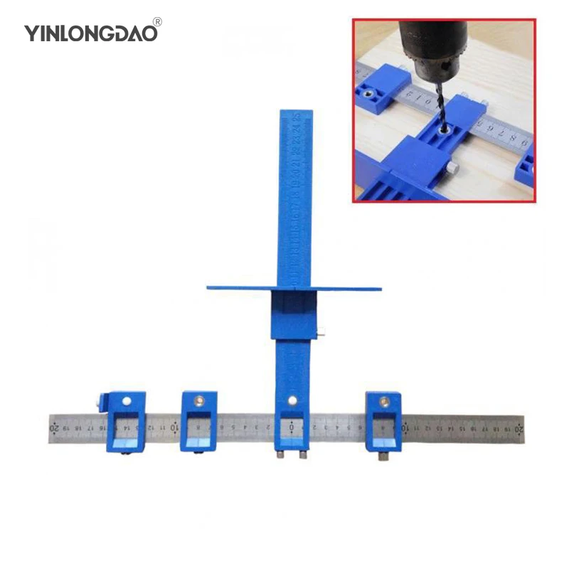Multi-function Drill Punch Locator Furniture Joinery Hand Tools Woodworking Adjustable Drilling Dowelling Hole Saw
Multi-function Drill Punch Locator Furniture Joinery Hand Tools Woodworking Adjustable Drilling Dowelling Hole Saw