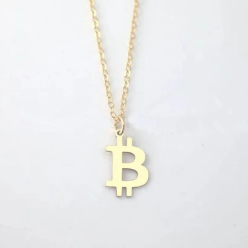 Personality Bitcoin Necklace Simple Copper Link Chain Gold Colour Necklaces Jewelry Best Gift for Men And Women YP4004
Personality Bitcoin Necklace Simple Copper Link Chain Gold Colour Necklaces Jewelry Best Gift for Men And Women YP4004