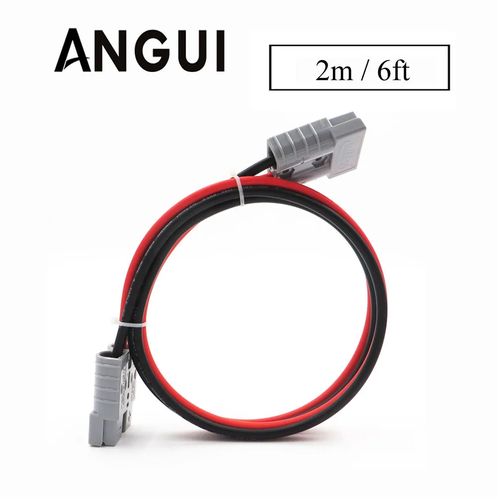 6FT x SH50 Plug 50A 600V Extend wire solar cable Connect Extention cable car bus power supply forklift quickly connect
6FT x SH50 Plug 50A 600V Extend wire solar cable Connect Extention cable car bus power supply forklift quickly connect