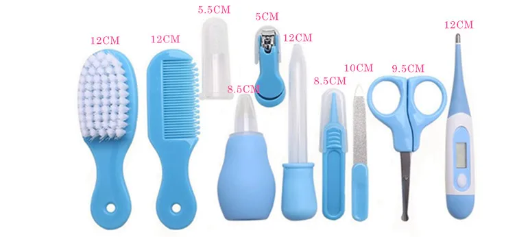 10pcs Baby Health Care Set Portable Newborn Bebe Tool Kids Grooming Kit Safety Cutter Nail Care Se Healthcare Kits 10pcs Baby Health Care Set Portable Newborn Bebe Tool Kids Grooming Kit Safety Cutter Nail Care Se Healthcare Kits