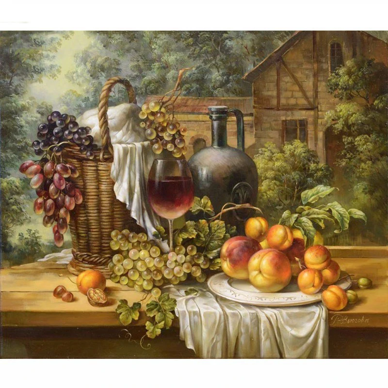 Full Square/Round DIY Diamond Embroidery Still life fruit 5D Diamond Painting Rhinestone Mosaic Decoration gift
Full Square/Round DIY Diamond Embroidery Still life fruit 5D Diamond Painting Rhinestone Mosaic Decoration gift