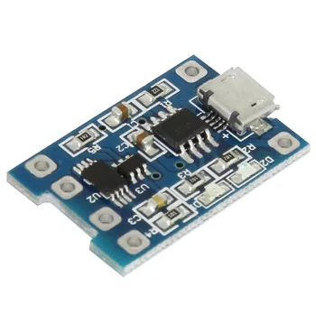 TP4056 Charge And Discharge Power Protection Module Over Current Over Voltage Protection Module 18650 MicroUSB
TP4056 Charge And Discharge Power Protection Module Over Current Over Voltage Protection Module 18650 MicroUSB