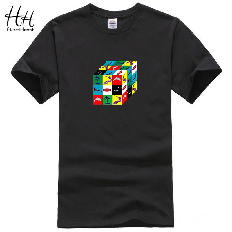 HanHent Fish Surfed Cube Print Men T shirt Fashion Casual Funny Shirt For Man Punk Top Tee Hip-hop Streetwear T-shirts Boys
HanHent Fish Surfed Cube Print Men T shirt Fashion Casual Funny Shirt For Man Punk Top Tee Hip-hop Streetwear T-shirts Boys
