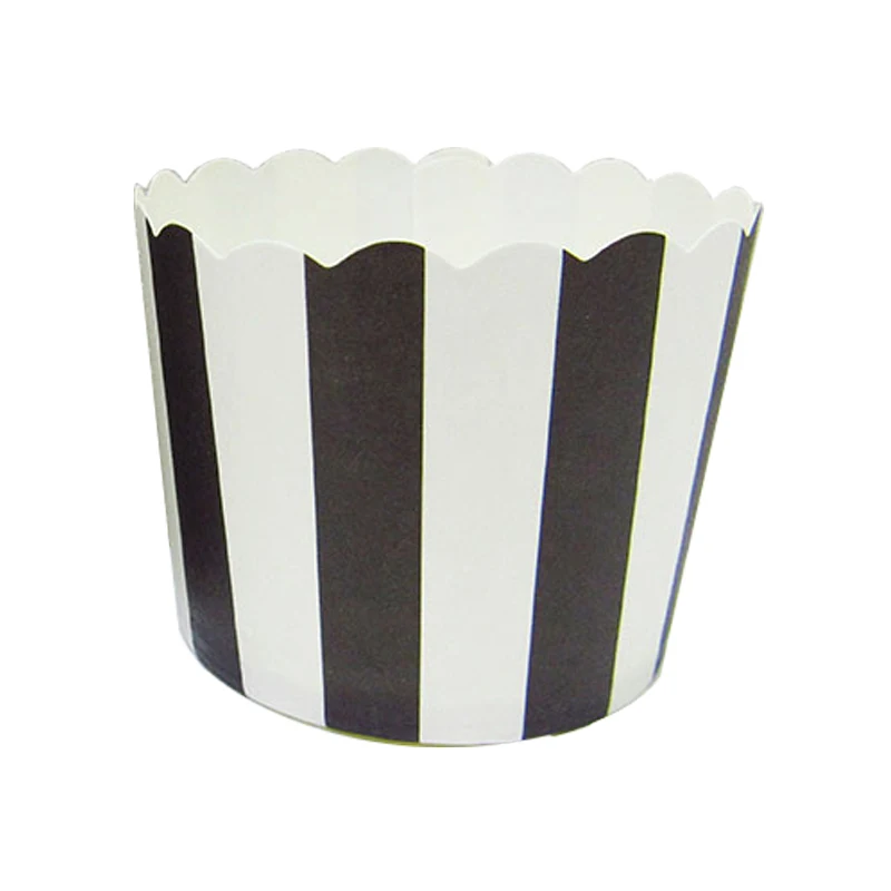 100pcs black white zebra stripes cupcake liners cups cases, paper cake mini baking cup decorative wedding party favors
100pcs black white zebra stripes cupcake liners cups cases, paper cake mini baking cup decorative wedding party favors